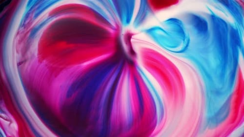Diffusion de peinture alimentaire abstraite Art 47