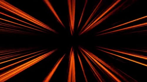 Dynamic Orange Speed Lines Animated Background Loop
