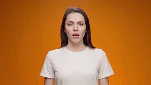 Upset Woman Slapping Hand on Face Feeling Helpless