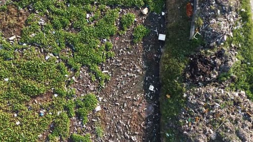 Move over garbage dump area