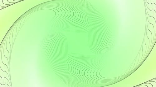 Geometric ribbon line morphing animation. Ribbon line geometric colorful line. Vd 765