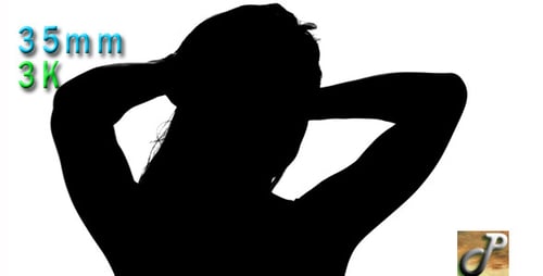 Silhouette Girl Dancer
