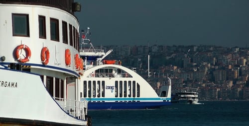 Ferryboat in the City