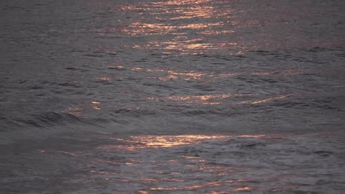 Sunset Under Ocean