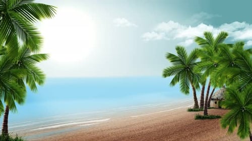 Seaside Background 4K