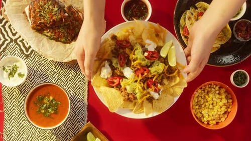 Comida mexicana Cocina tradicional tex-mex