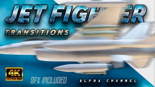 Fast Jet Speed Fly By Alpha Channel Reveal