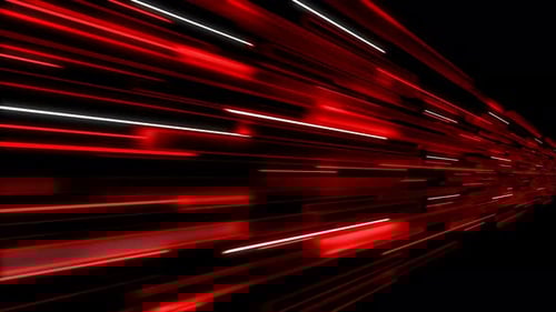 Bewegungsschleife mit roten Linien