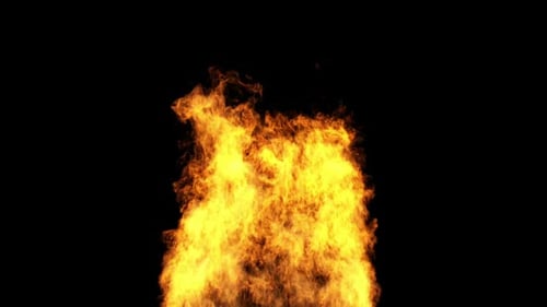 Dynamic Fire Element Video Effect