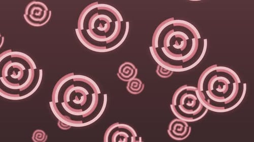 Circles pattern background