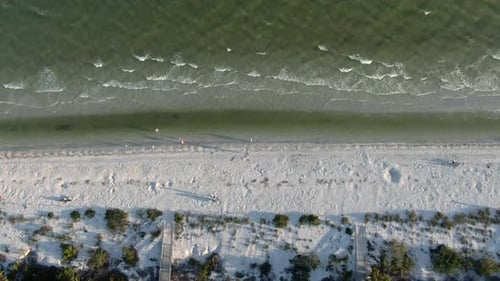Sanibel Beach Overhead