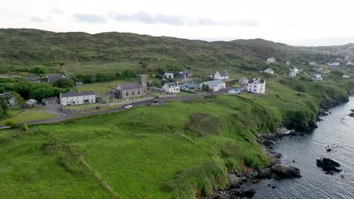 Sunset at Portnoo in County Donegal Ireland