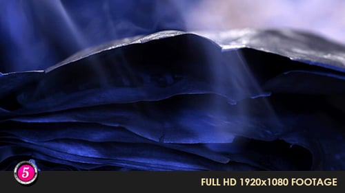 Abstract Shot of Melting Paper With Smoke