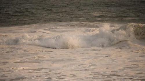 Ocean with Big Waves