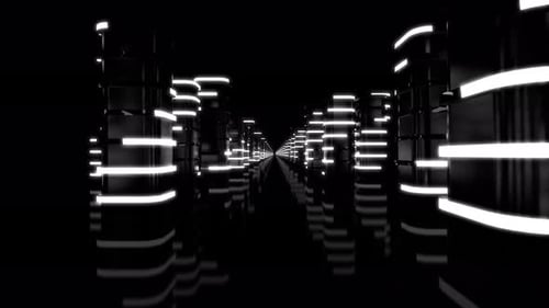 Digital Space Background Loop