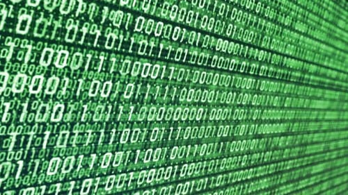 Binärzahl für den Informationsfluss in großen Datenmengen