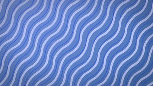 Multiple rows of seamless colourful waves