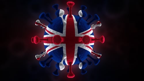 Covid-19 Corona UK Delta Lambda Strain Plus Variant