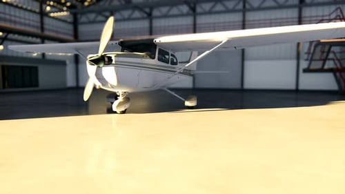 Hangar für Flugzeuge