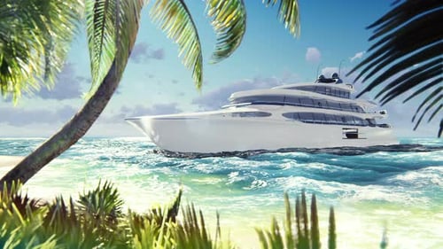 Luxury Modern Yacht