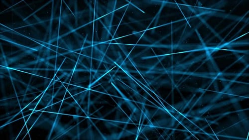 Hintergrund der Blauen Laserstrahlen und Partikeltechnologie