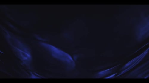 Abstract Blue Cloth Ripple Background Animation