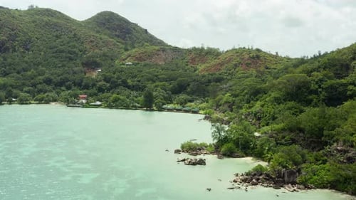 Aerial View Nature of Seychelles