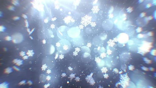 Snow Bokeh