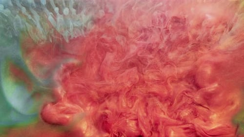 Explosion d'encre Color Smoke Cloud Fume