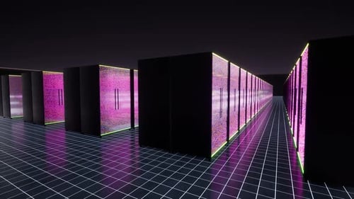 Centre de données pour la conception de sites Concept de science des données Concept d'infrastructure Internet Big Data AI IoT