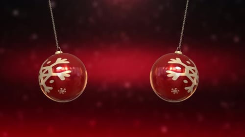 Christmas Events Background Loop