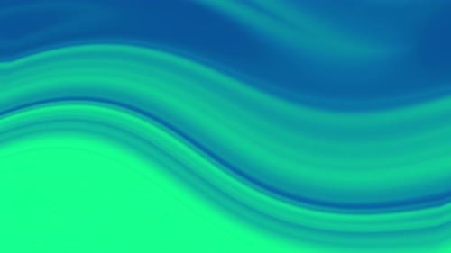 Abstract Gradient Fluid Waves Dynamic Looping Background