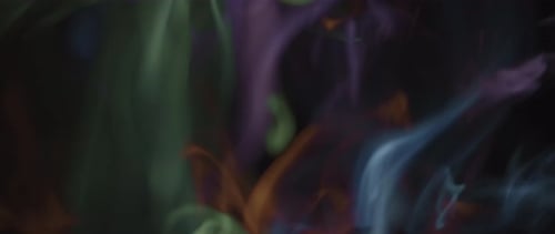 Abstrakter Hintergrund bunter Flammen