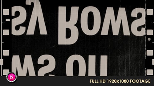 Old film Animation 3