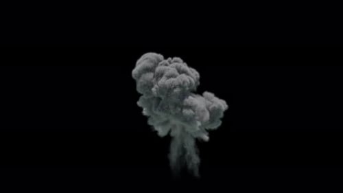 Big Fire Explosion 4K