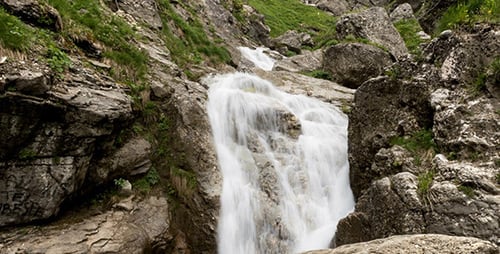 Mountain Waterfall
