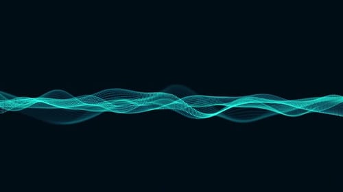 abstract technology digital particle wave background. Vd 99