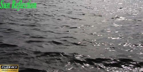 Rippling Water on Ocean Surface