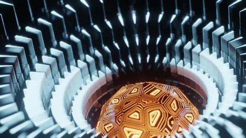 Sci-Fi-Glühschleife