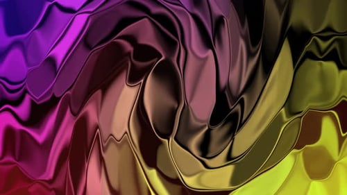 Dynamic Abstract Wavy Color Flow Background