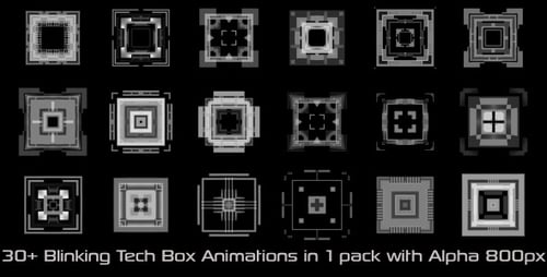 Blinking Tech Boxes Pack