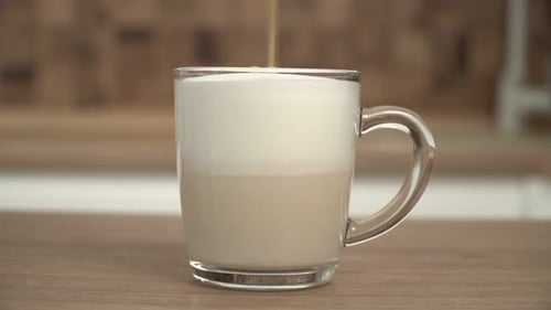 Mug of Cappuccino or Latte Coffee