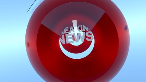 Dynamic 3D Breaking News Broadcast Intro Title Reveal