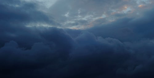 Dramatic Cloudscape at Sunrise or Sunset