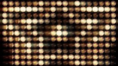 Dynamic Stage Lights Blinking Grid Pattern