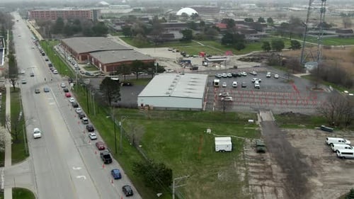 Covid-19 Testing Chicago Aerial