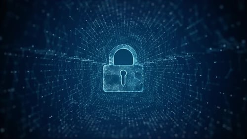 Vorhängeschloss der Cybersicherheit 01062