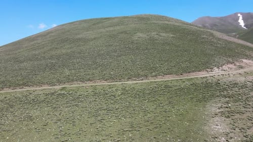 green mountains landscape