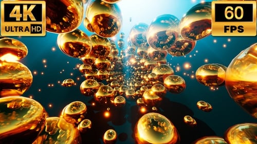 Goldener Vj-Tunnel 4k 60fps