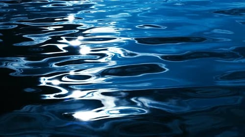 Reine weiche Wasserspiegelung